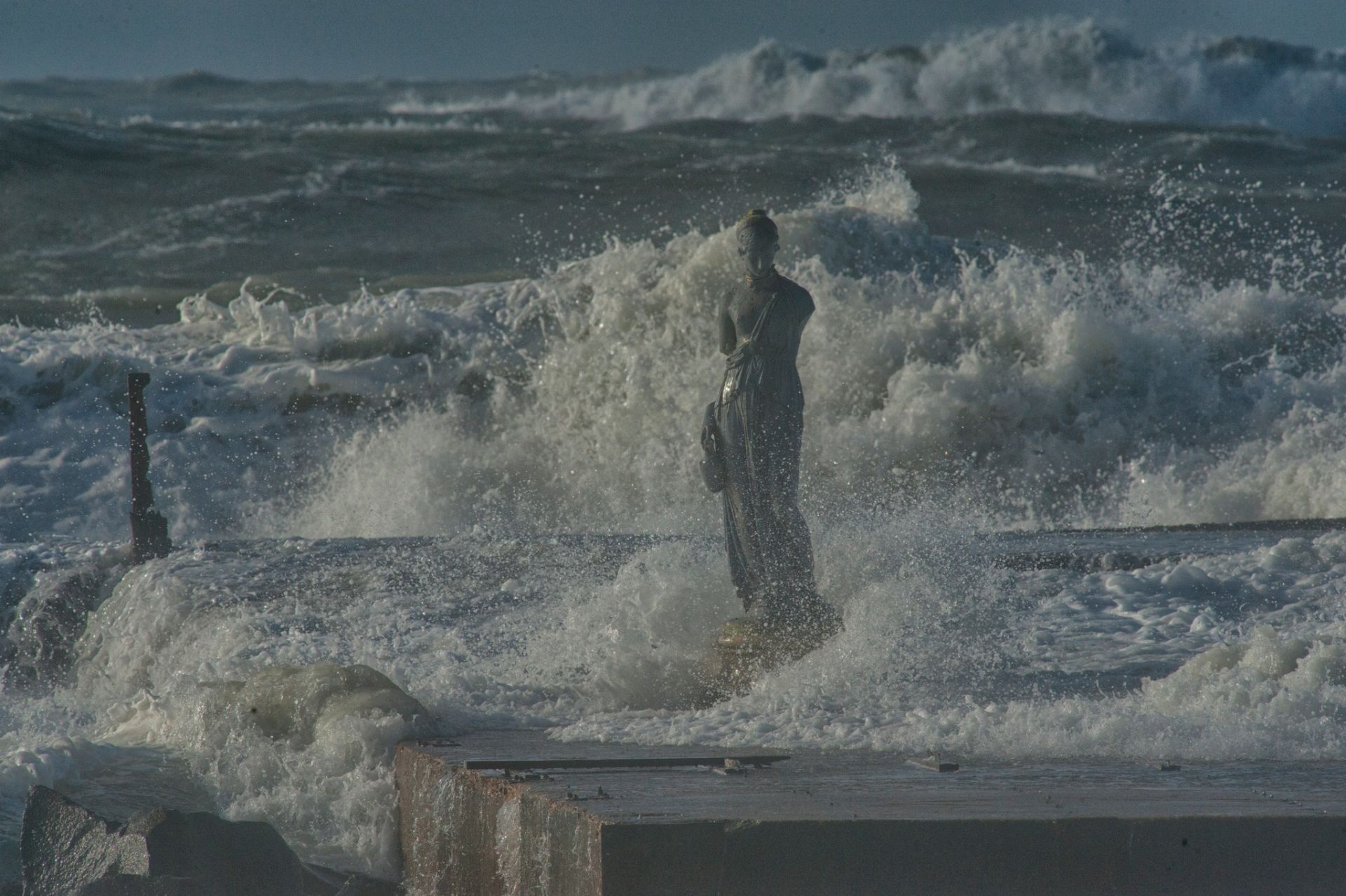 La tempesta Ciarn a Ostia